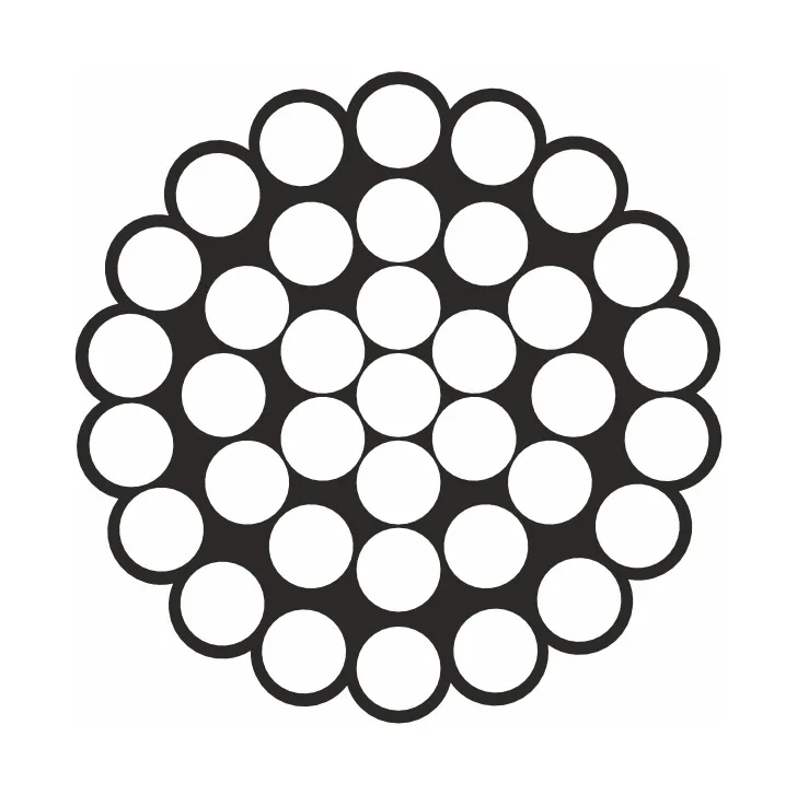 Cablu de tracțiune spiroidal construcție 1x37 (2)